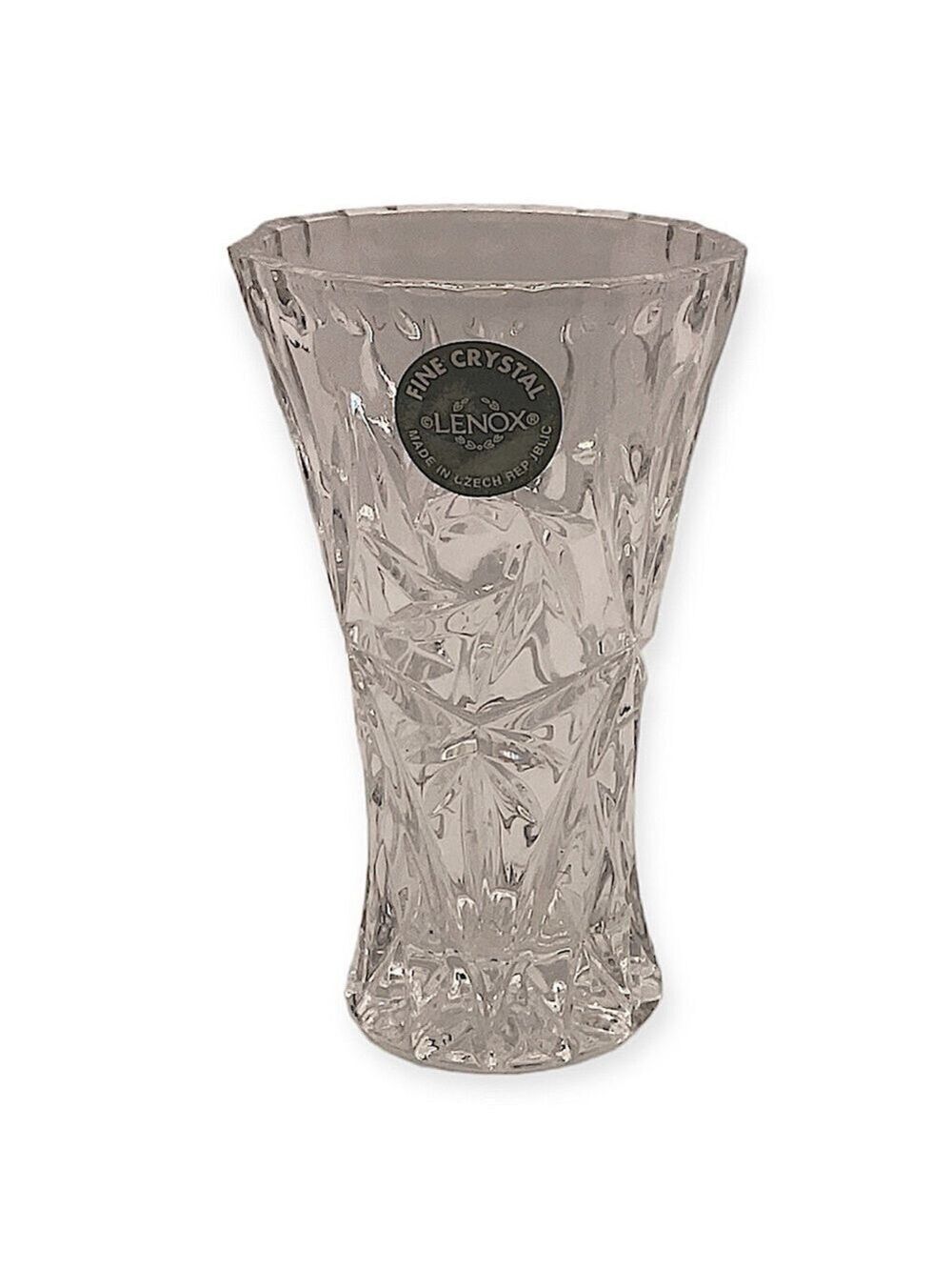 Lennox Crystal Star Vase Vintage